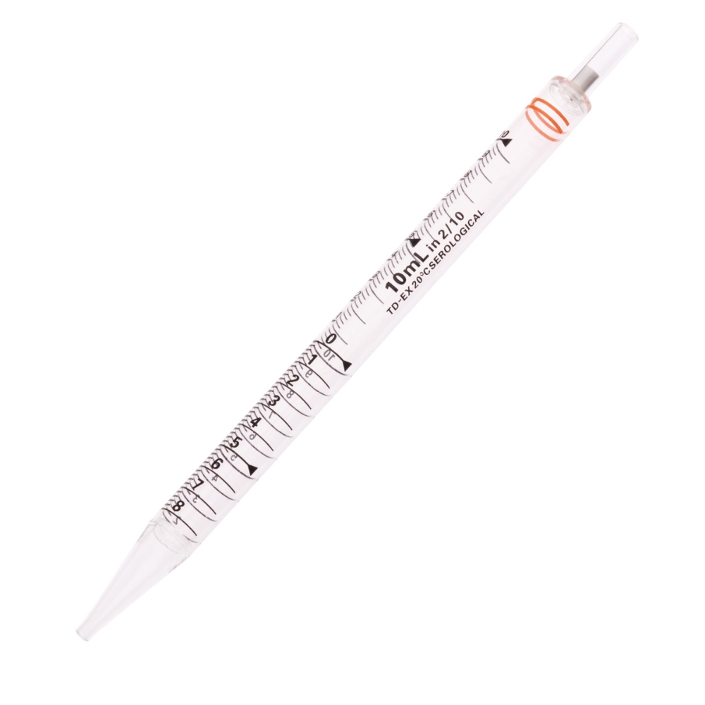 Picture of CultureStar 10mL Serological Pipet, Short, Individually Wrapped Packed in Bags, Sterile - 4x50